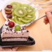 ICYANG 10 Pcs Stainless Steel Fruit Fork Two Prong Forks Set Bistro Cocktail Tasting Appetizer Small Cake Pastries Dessert - B079NB83DG